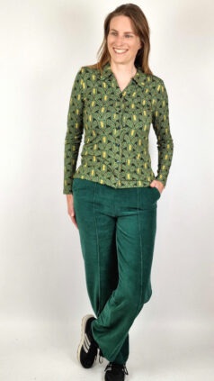 lalmour-broek-hailey-rib-velours-rain-forest-blouse-anna-arches